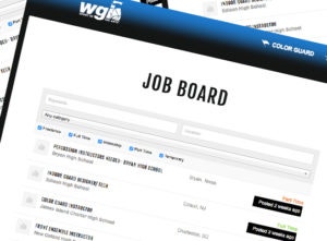 marching arts job openings